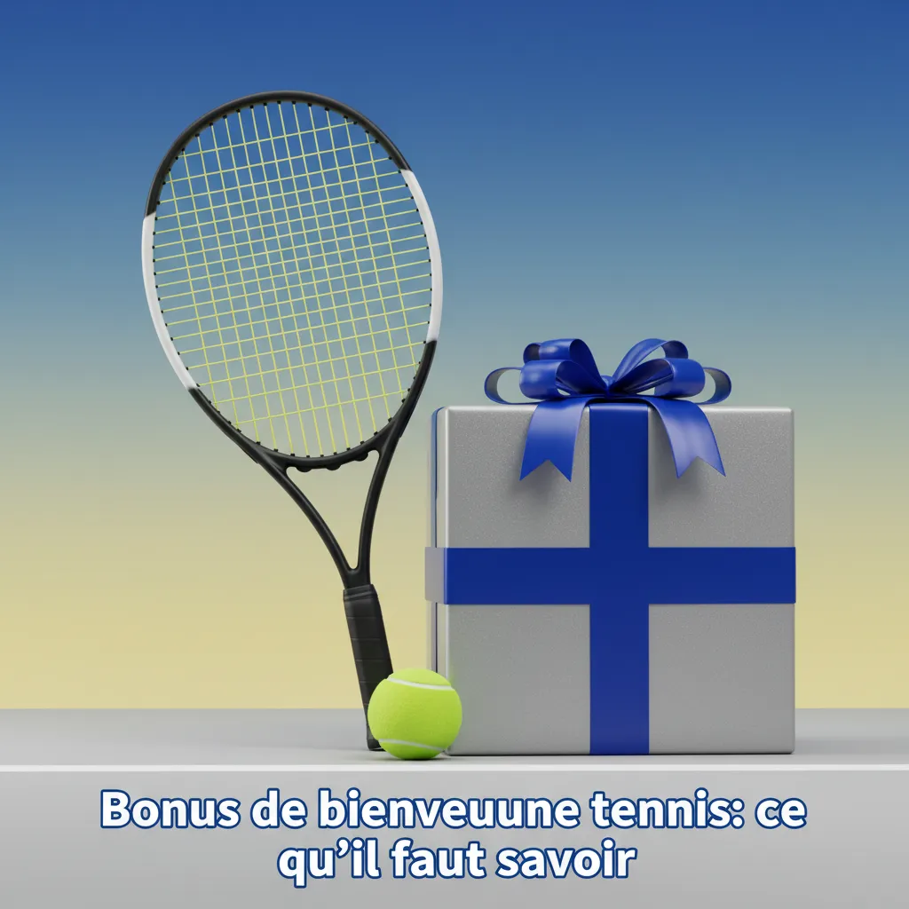 Bannière tennis: bonus de bienvenue, premier pari remboursé jusqu’à 100 € en paris gratuits, 18+