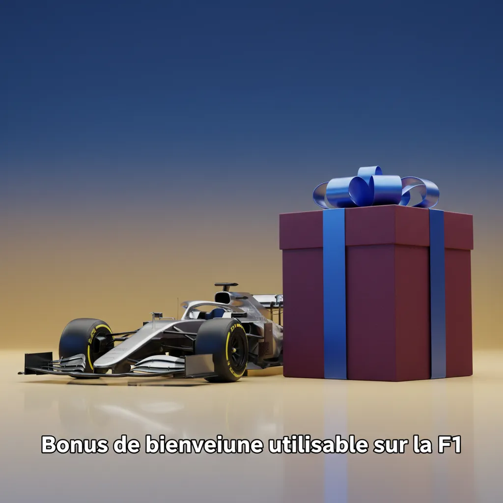 Bannière promo: bonus de bienvenue en euros pour paris F1 en France; 18+, conditions et mises requises