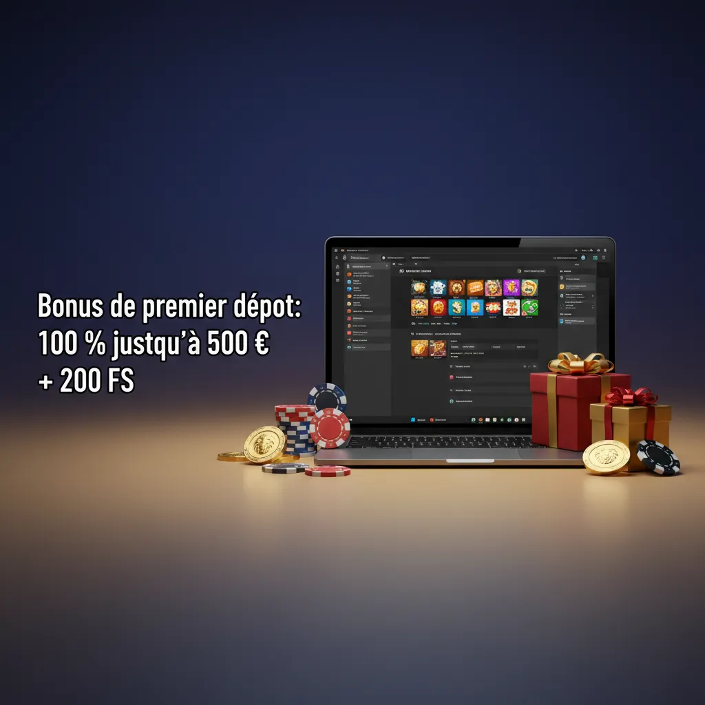 Bannière Bonus de bienvenue: 100 % jusqu’à 500 € + 200 tours gratuits. Dépôt min 20 €, mises 35x, FS 40x.