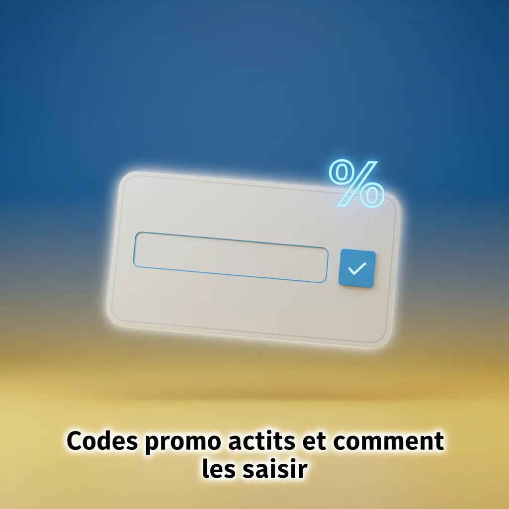 Codes promo actifs (selon pays): TALI100, SPORT100, APP20. Saisie: connexion, Caisse, code, valider le dépôt.