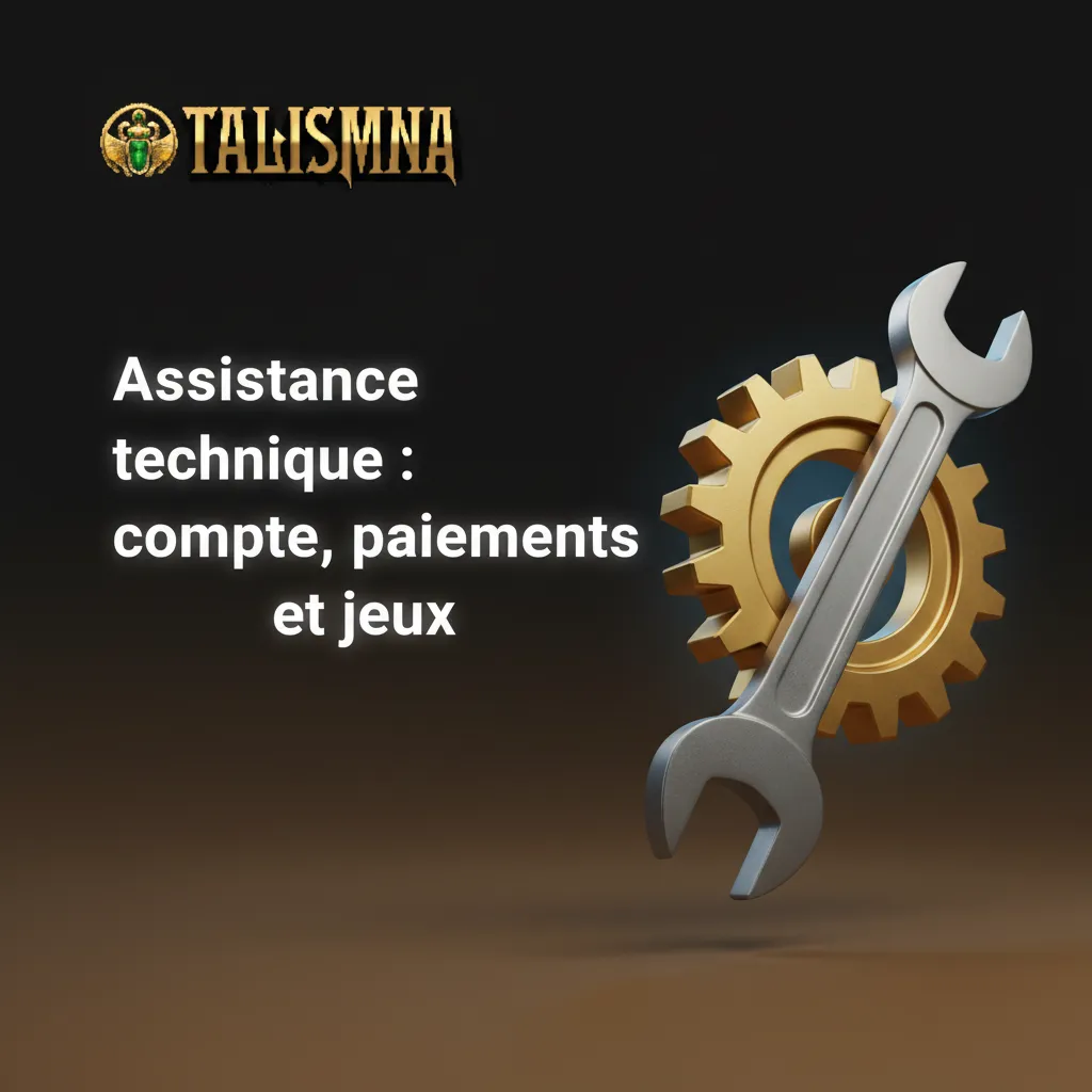 Assistance technique: compte, paiements et jeux; support 24/7; contact par chat, email ou téléphone.