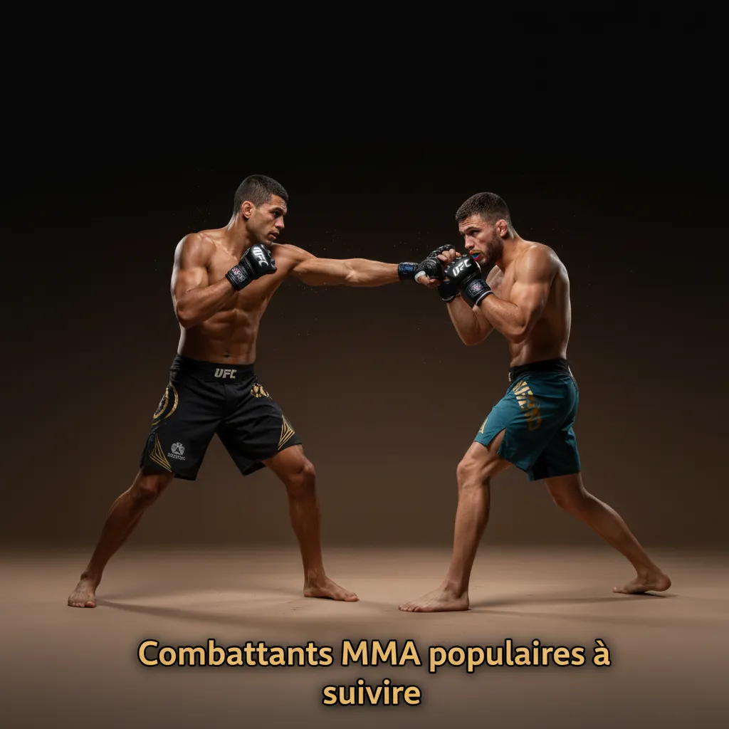 Affiche de combattants MMA à suivre: Makhachev, Pereira, O’Malley, Jones, Edwards, Zhang, Gane, styles et catégories.