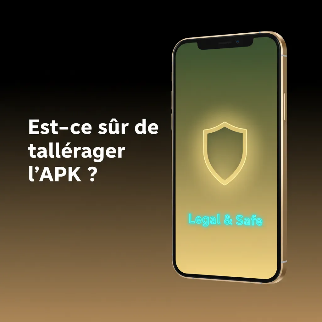 Téléchargement APK sûr: smartphone avec cadenas SSL, bouclier licence officielle et chiffrement protégeant vos données.