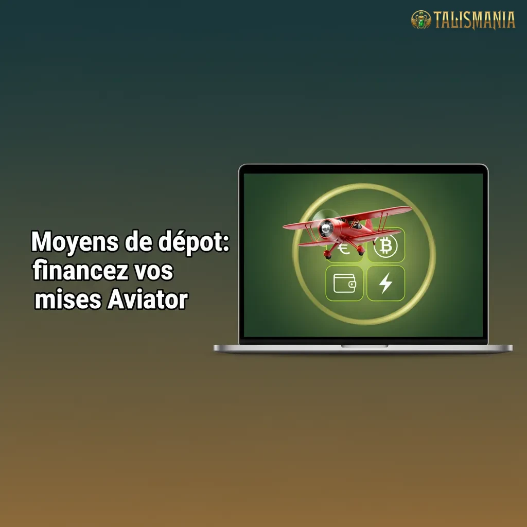 Écran Aviator listant moyens de dépôt: Mastercard, Skrill, Neteller, Paysafecard, Jeton, MyFinity, BTC, ETH, USDT, XRP.