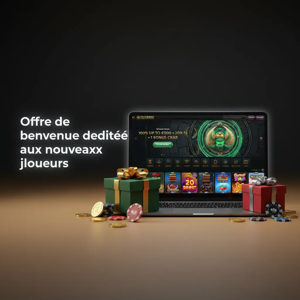 Offre de bienvenue: 100% jusqu’à 500€, 200 tours gratuits, Bonus Crab; dépôt 20€, 30x bonus, FS 20x, val. 14 j, FS 24h/lot