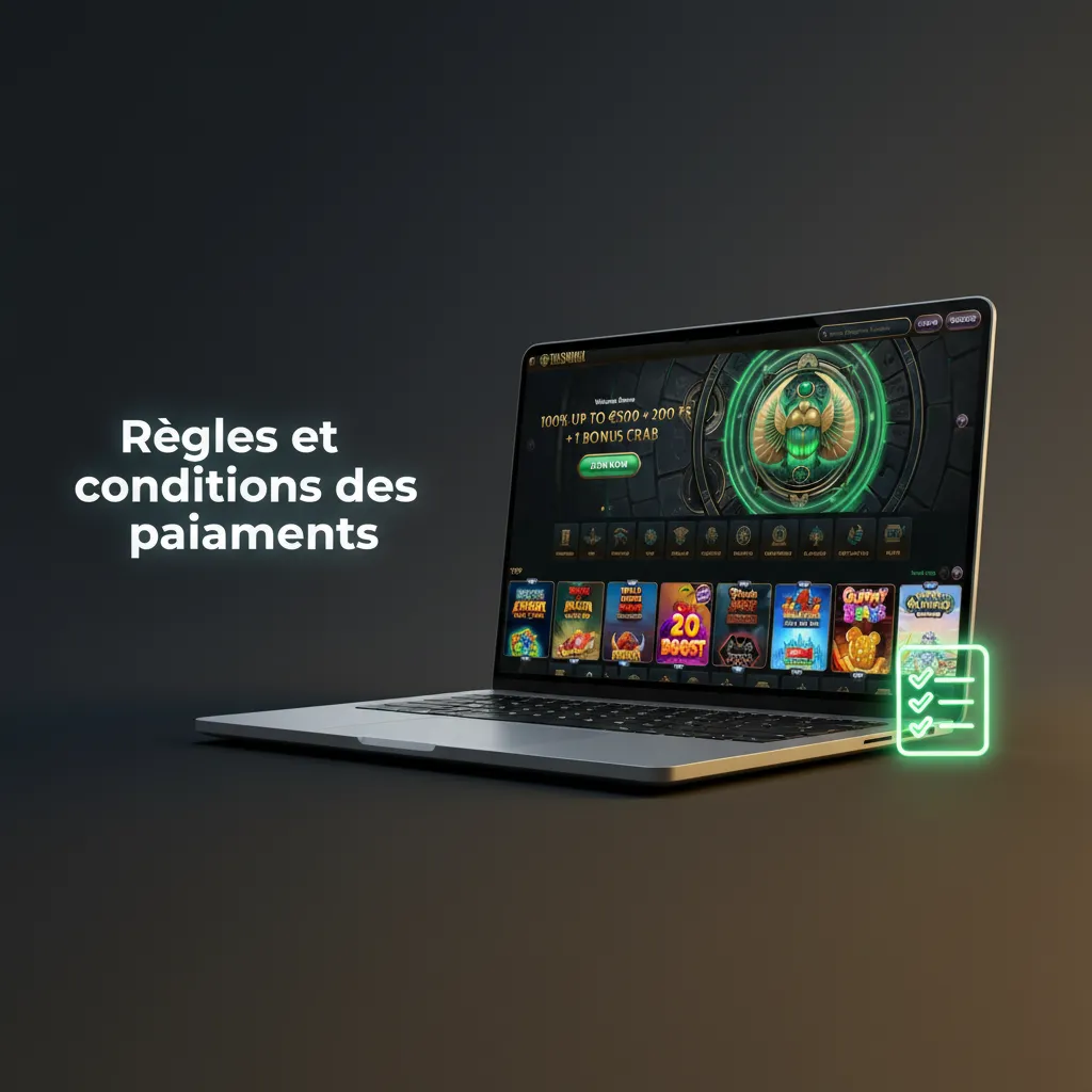 Règles de paiement en France: KYC, même méthode dépôt/retrait, nom identique, bonus actifs, limites et délais.