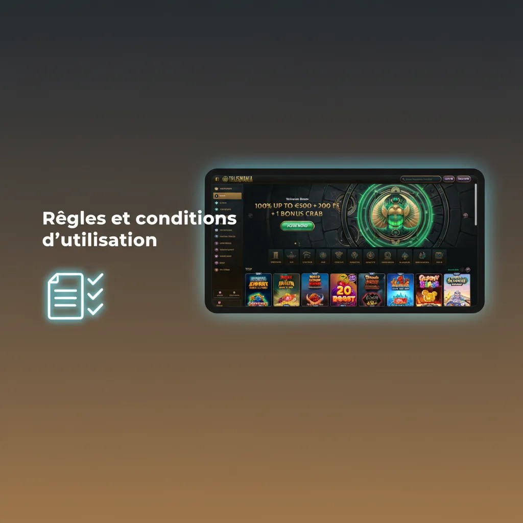 Règles et conditions: 18+, un compte/foyer, KYC avant retrait, règles bonus, pas d’abus ni bots.