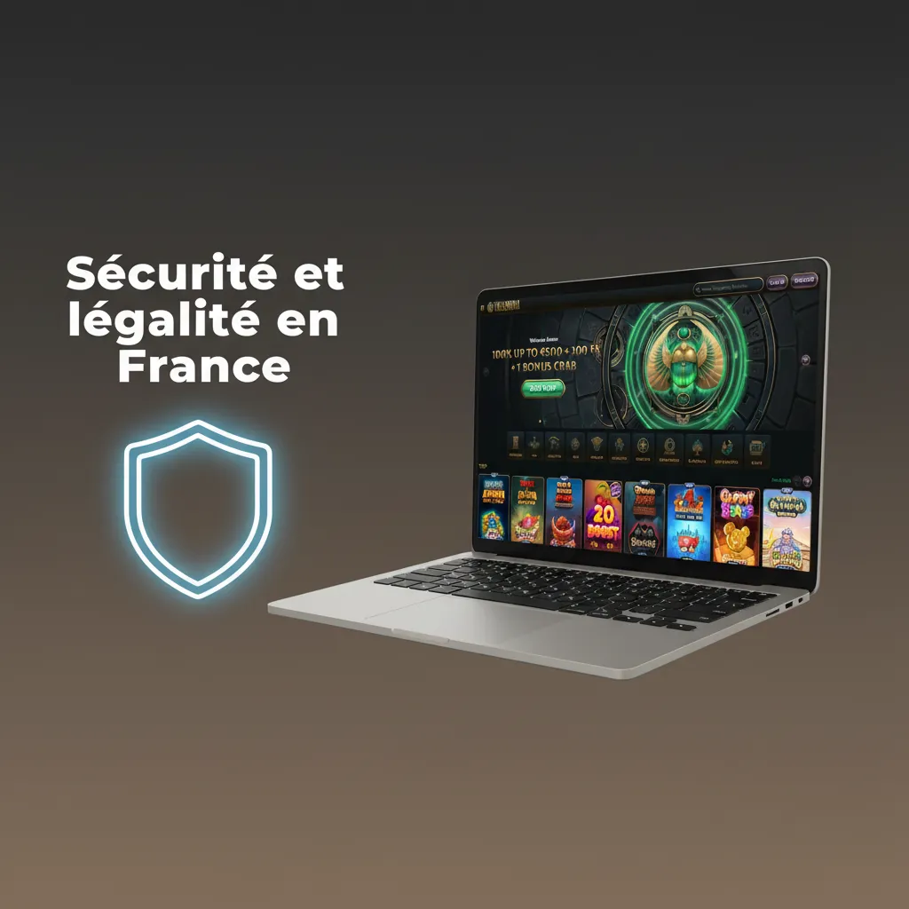 Sécurité et légalité en France: SSL, KYC; paris sous ANJ; casino soumis à lois locales. Consulte la législation.