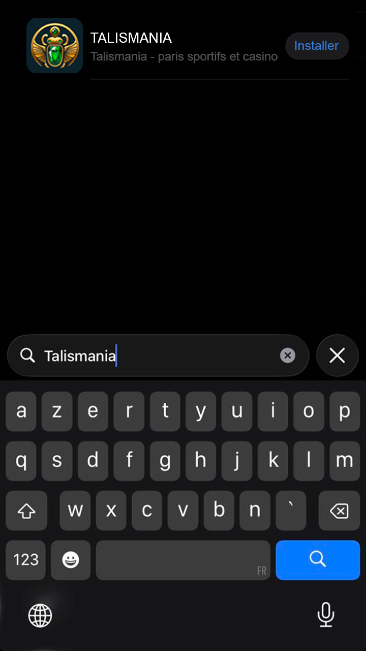 Recherchez les événements de Formule 1 sur l'app Talismania.